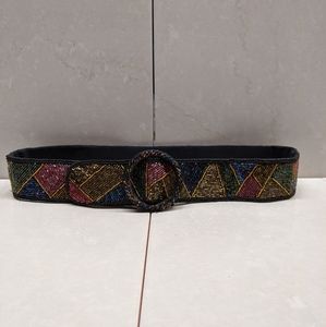 Crown Pacific Beaded Belt